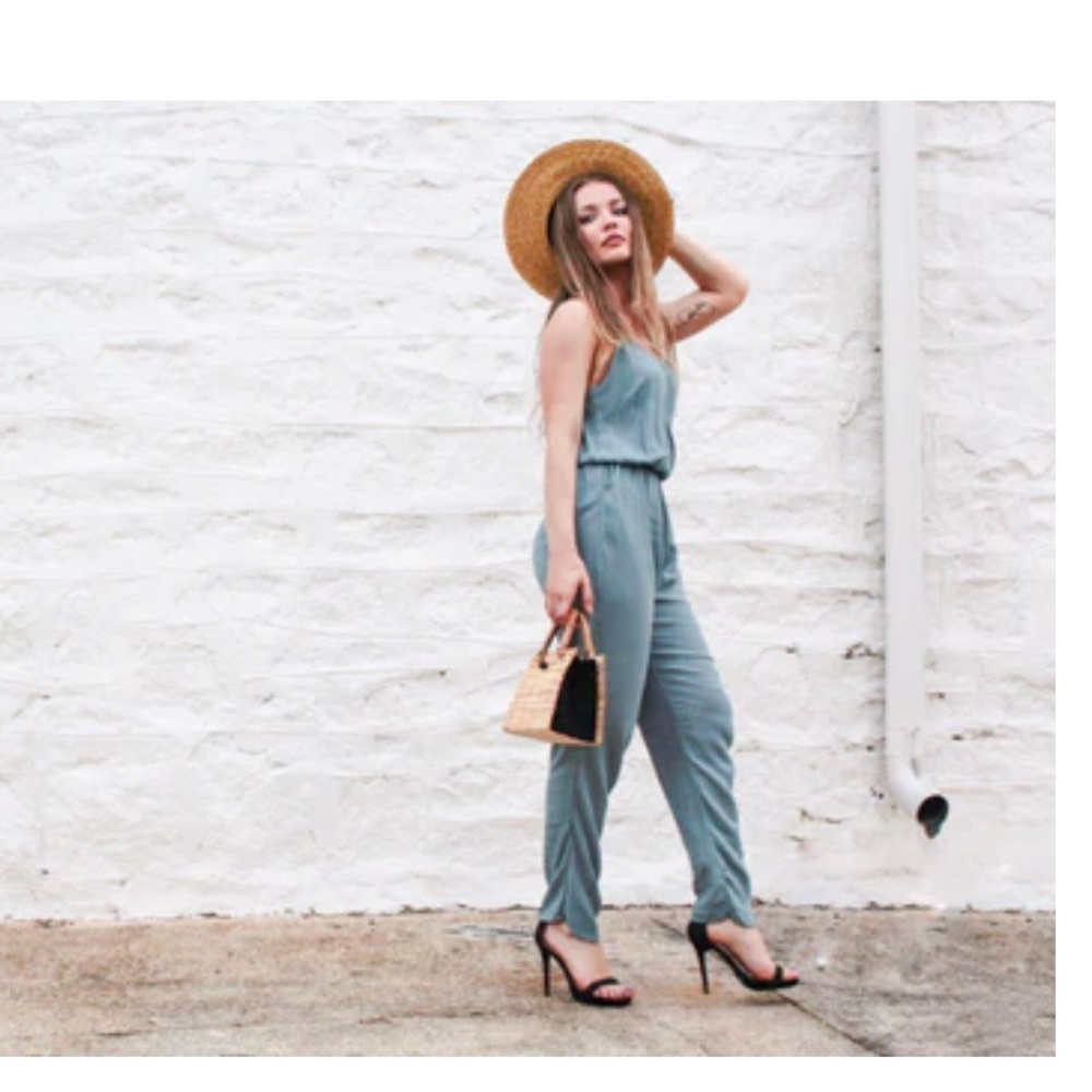 Sea Foam Jumpsuit - Picture 3 of 3